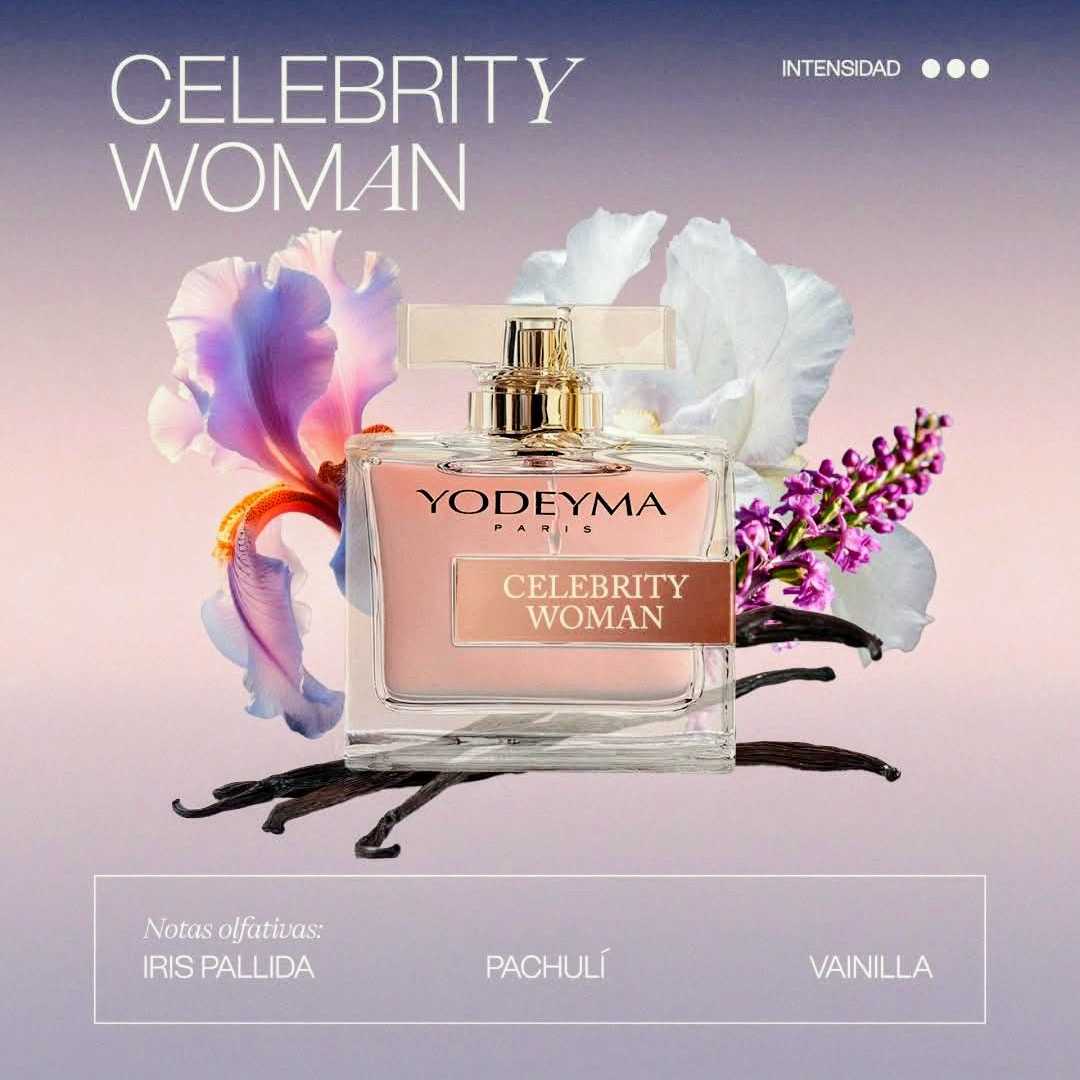 PERFUME MUJER YODEYMA `CELEBRITY WOMAN`