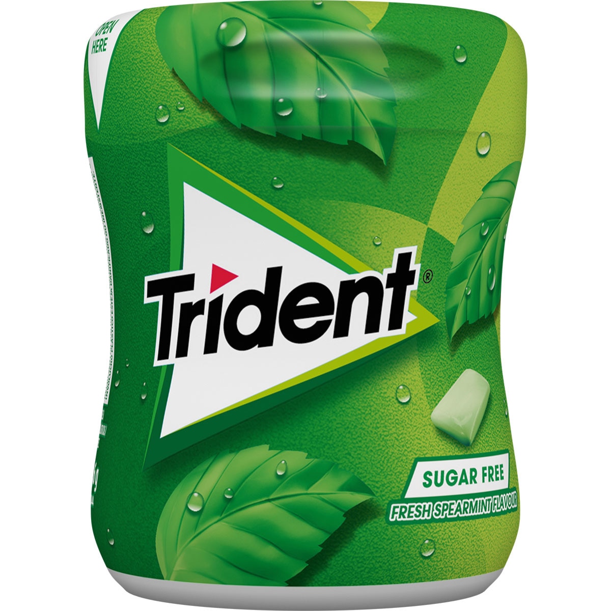 CHICLES DE HIERBABUENA TRIDENT BOTE 82.6 GR