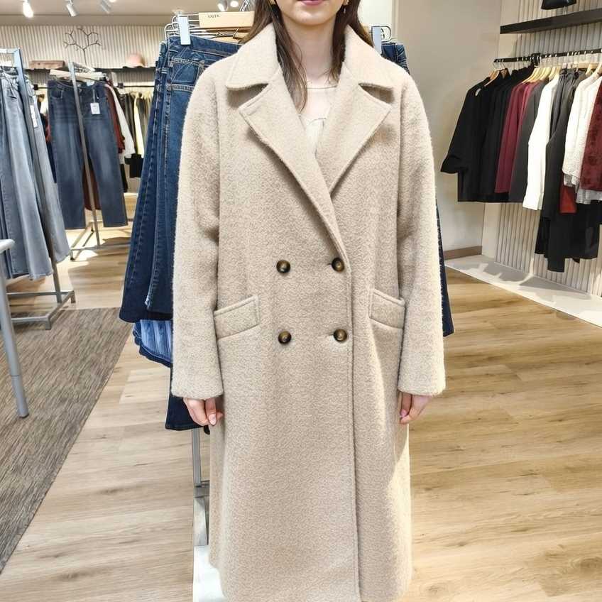 ABRIGO BEIGE AMELIE AMOUR MUJER