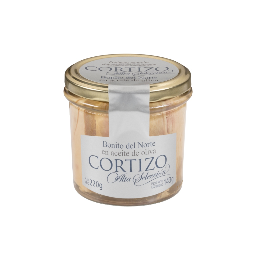 Conserva Gourmet de Bonito del Norte en aceite de oliva.