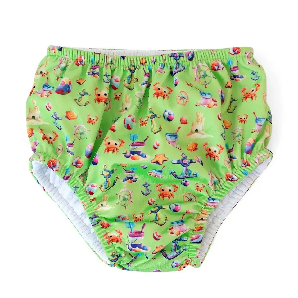 BEBE NIÑ@ 0 a 4 años. KIOKIDS. BRAGUITA BAÑADOR UPF50+ 5745 VERDEKIOKIDS