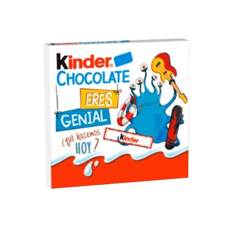 KINDER CHOCOLATE 4 BARRRITAS