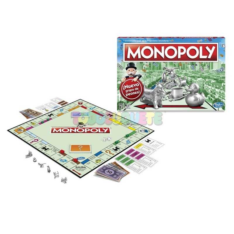 JUEGO DE MESA MONOPOLY MADRID