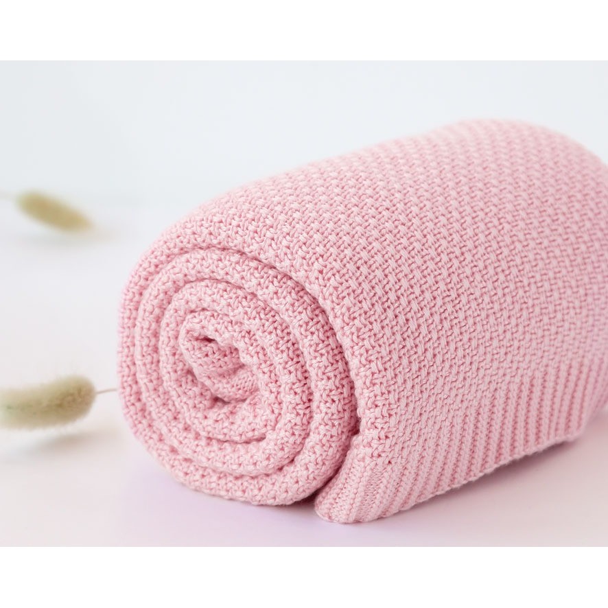 MANTITA DE BAMBU 80X110CM 5512 ROSA KIOKIDS
