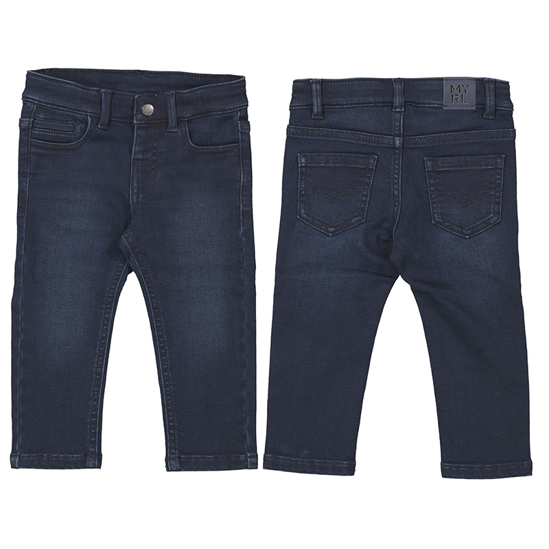 BEBÉ NIÑO 6 a 36 meses PANTALON TEJANO SOFT DENIM 14-02533-044 color BLUE BLACK MAYORAL