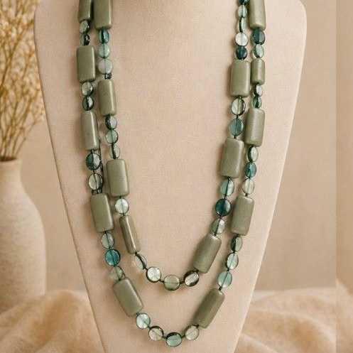 COLLAR AZUL MADERA ( REF. 546 )