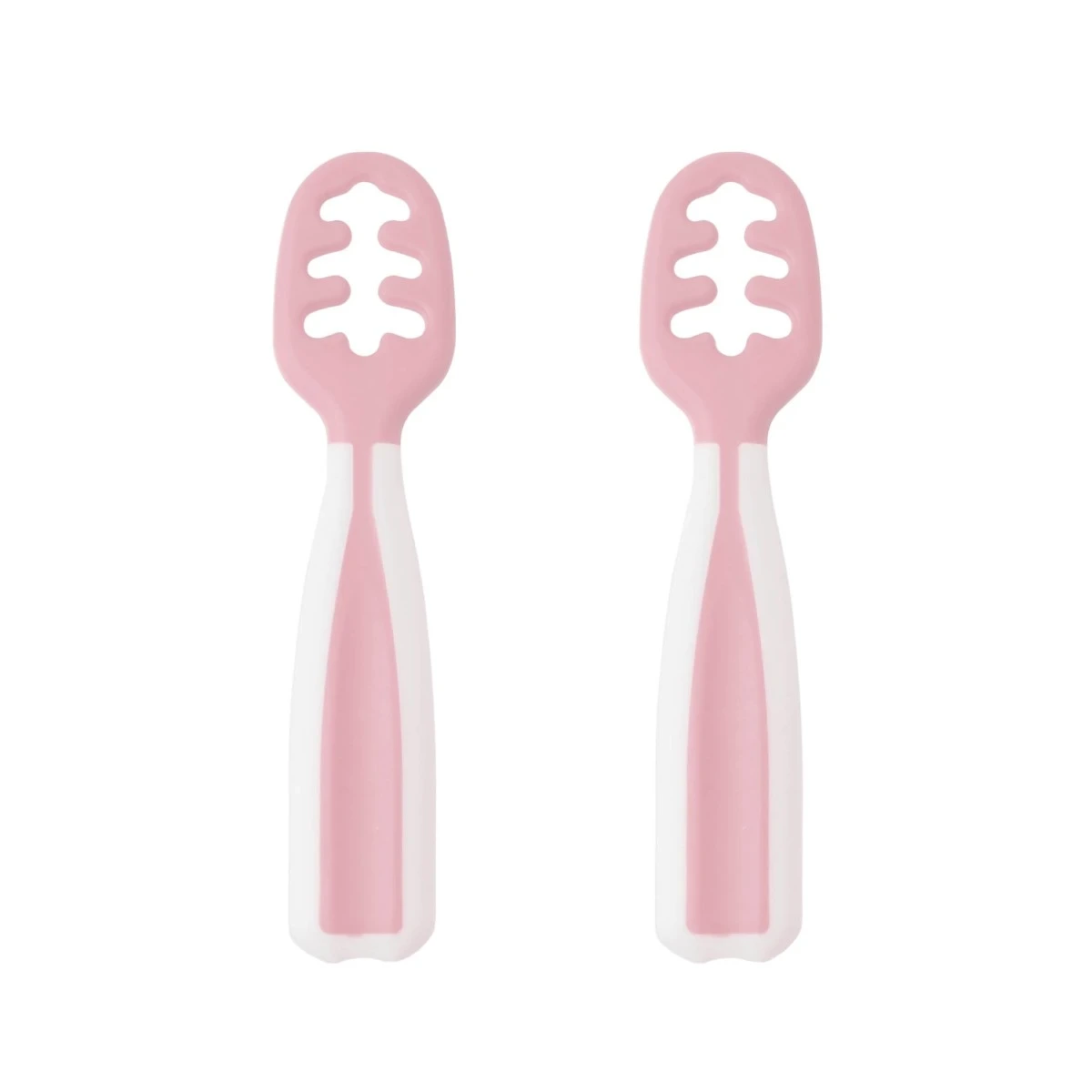KIOKIDS 3587. SET 2 PRECUCHARAS ROSA PARA BEBÉS