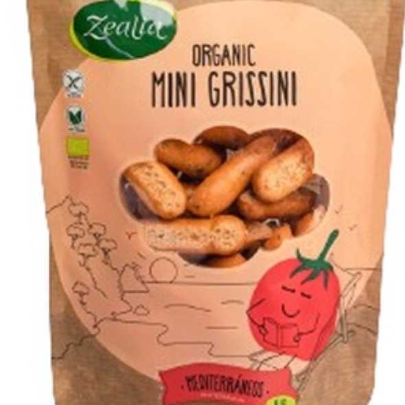 Mini grissini mediterráneo s/gluten 75g