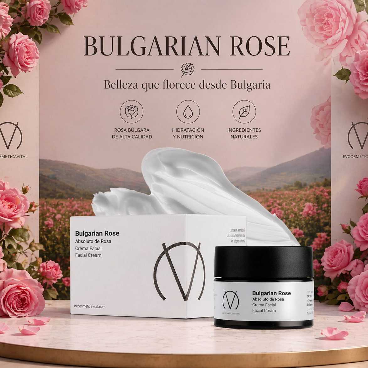 CREMA ROSA BULGARA CV