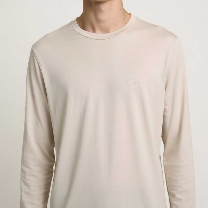 CAMISETA JACK&JONES BEIGE ANTES: 14.99€