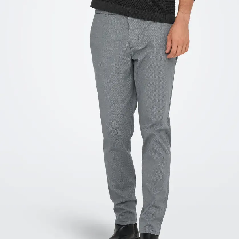 CHINO ONLY GRIS RELIEVE