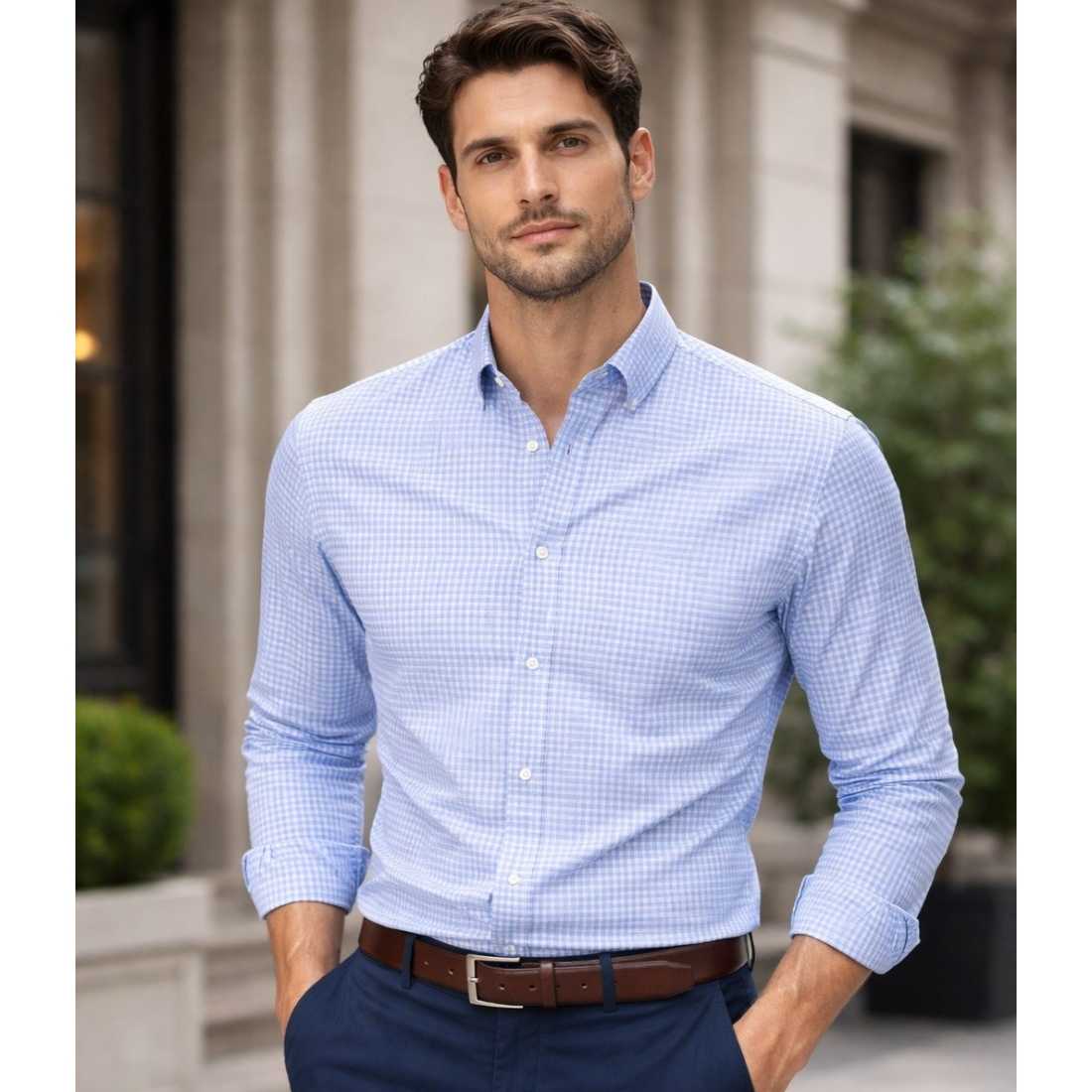 CAMISA CUADROS VICHY CT`S