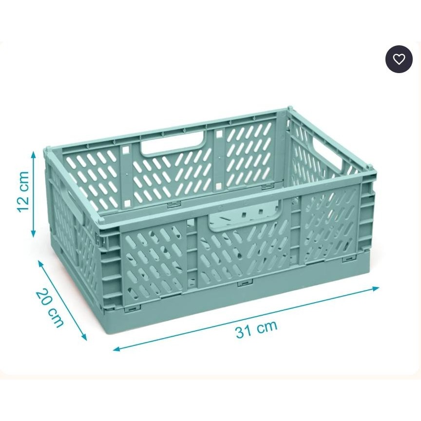 CAJA DE ALMACENAJE PLEGABLE 31X20X12 4398 GRIS KIOKIDS