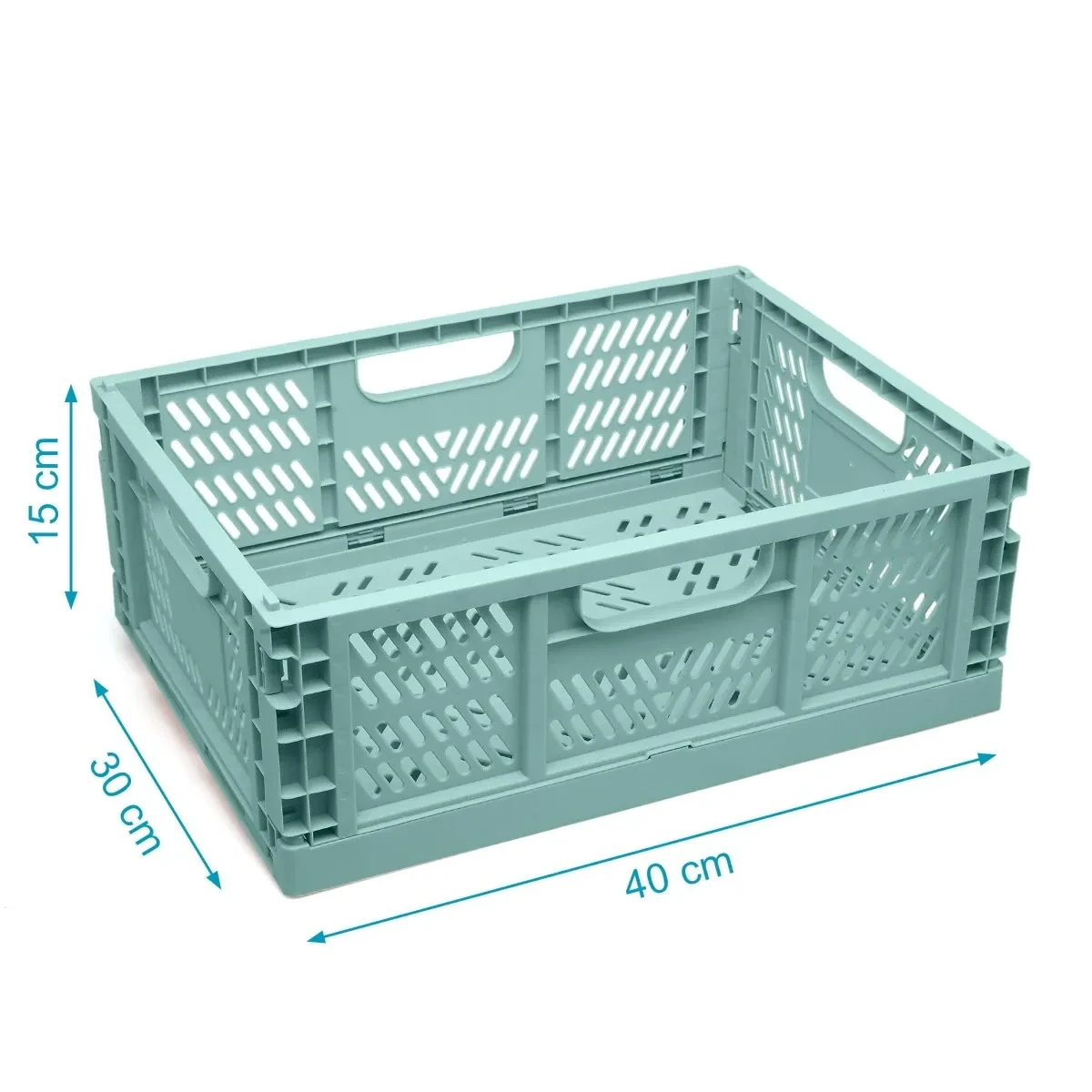 CAJA DE ALMACENAJE PLEGABLE 40X30X15 4404 SALVIA KIOKIDS