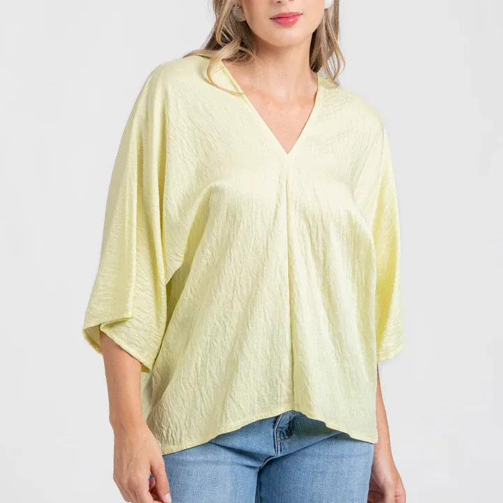 BLUSA EVORA AMARILLO MUJER