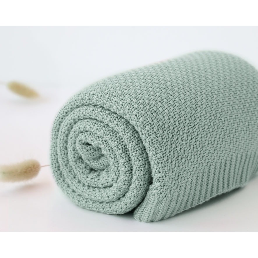 MANTITA DE BAMBU 80X110CM 5518 SALVIA KIOKIDS