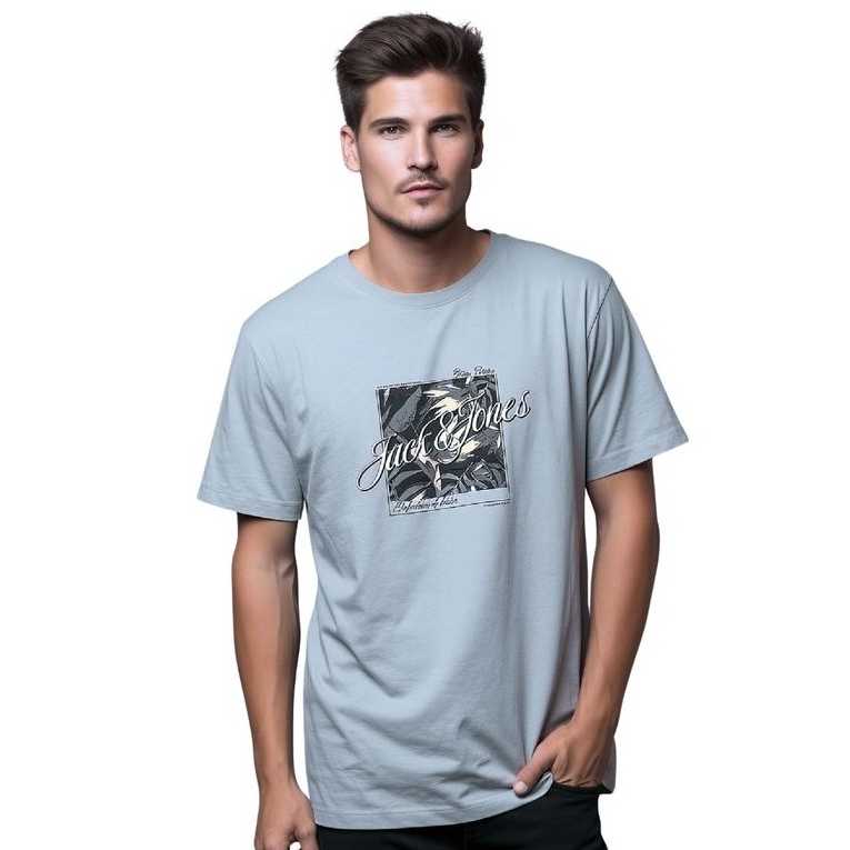 CAMISETA JACK& JONES AZUL ANTES: 14.99€