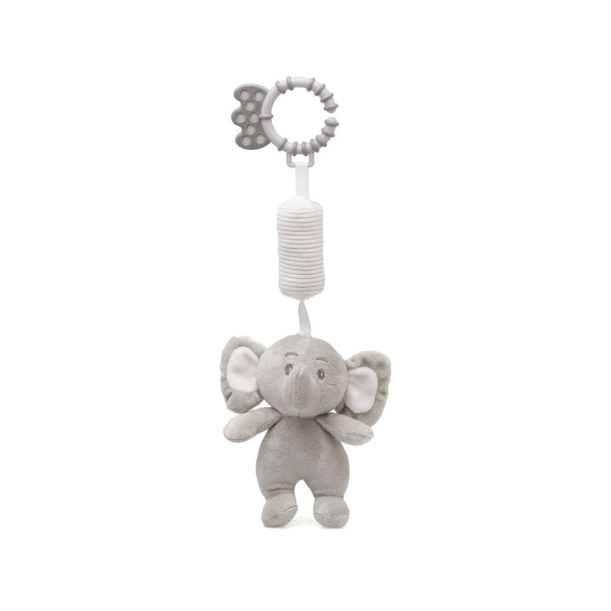 KIOKIDS 4205. PELUCHE SONAJERO ELEFANTE