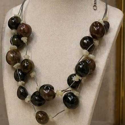 COLLAR SEMILLAS Y CUARZO ( REF. 620 )