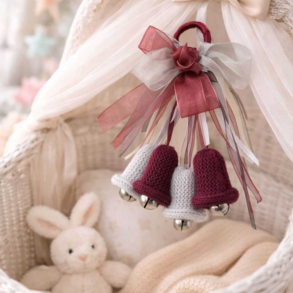 CAMPANAS BURDEOS Y GRIS