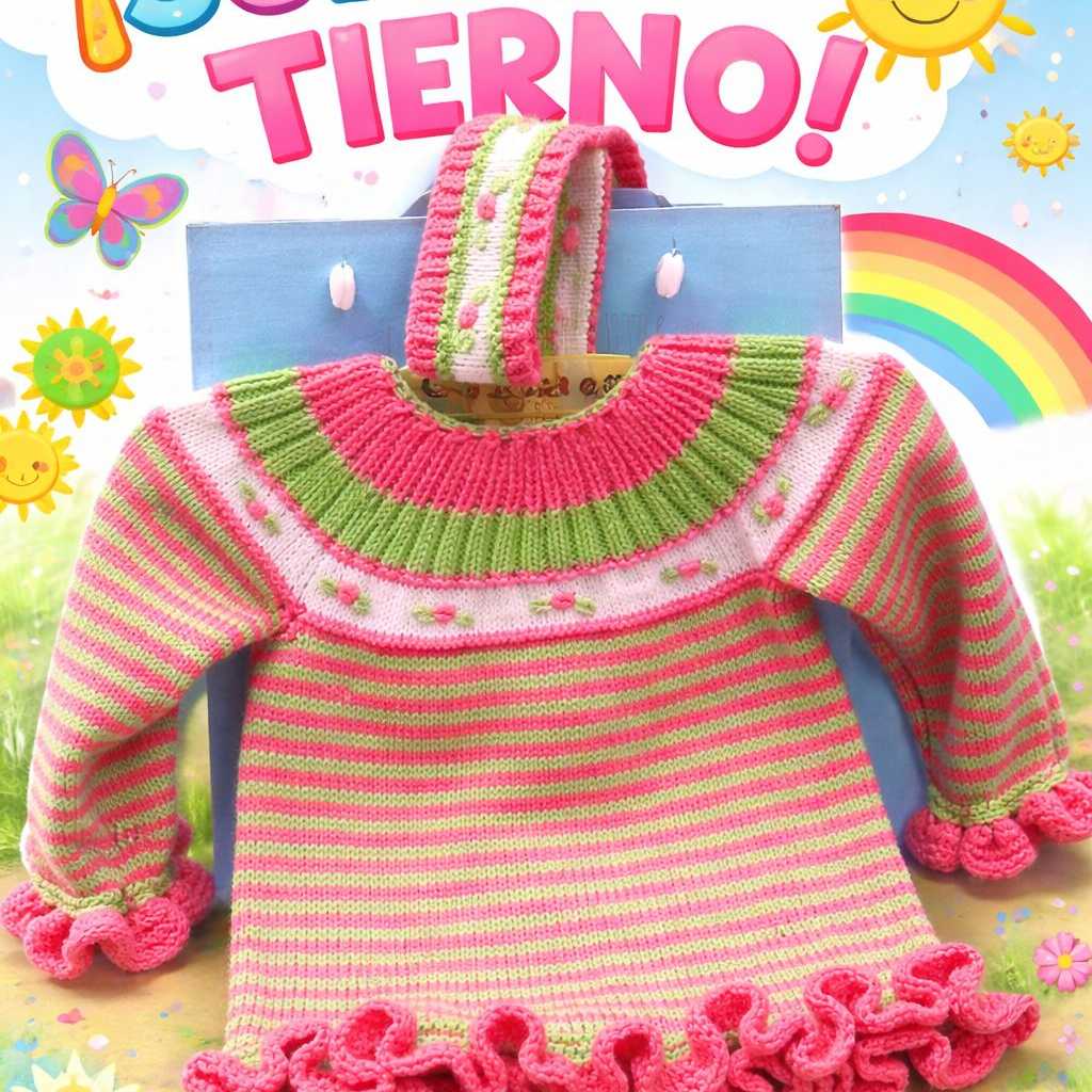 JUBÓN RAYAS Y DIADEMA