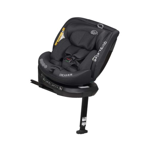 SILLA COCHE INNOVACIONES MS DENVER ISOFIX 360º GRUPOS 0+1+2+3 GRIS OSCURO