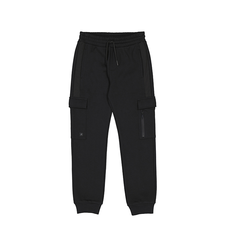 CHICO 8 a 18 años PANTALON DEPORTIVO CONTRASTE 14-07536-054 color NEGRO MAYORAL