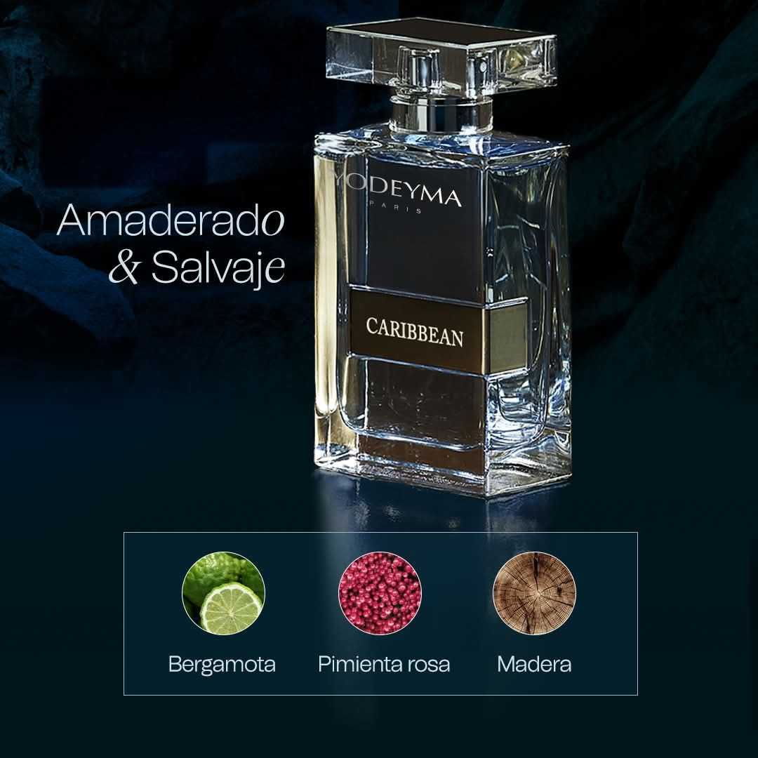 PERFUME HOMBRE YODEYMA `CARIBBEAN`