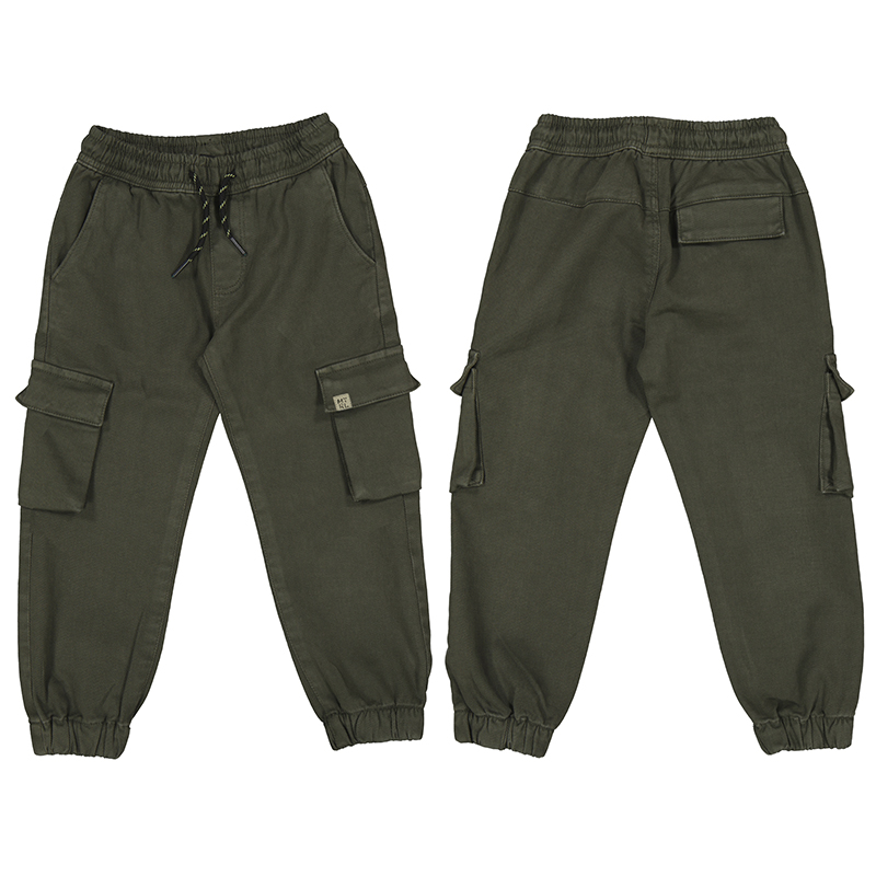 NIÑO 2 a 9 años PANTALON CARGO 14-04537-026 color MUSGO MAYORAL