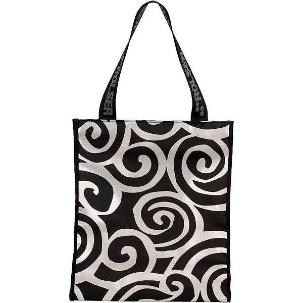 BOLSA DE MANO ROLSER BAG SPIRAL PLATA