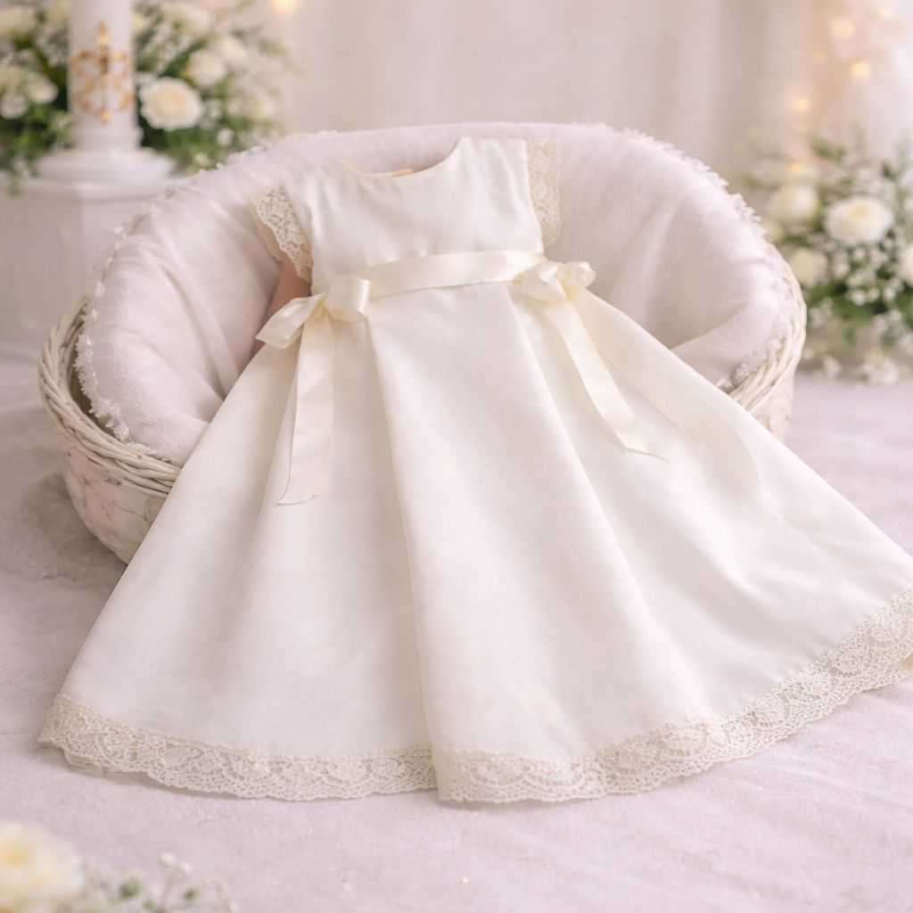 VESTIDO FALDÓN BAUTIZO