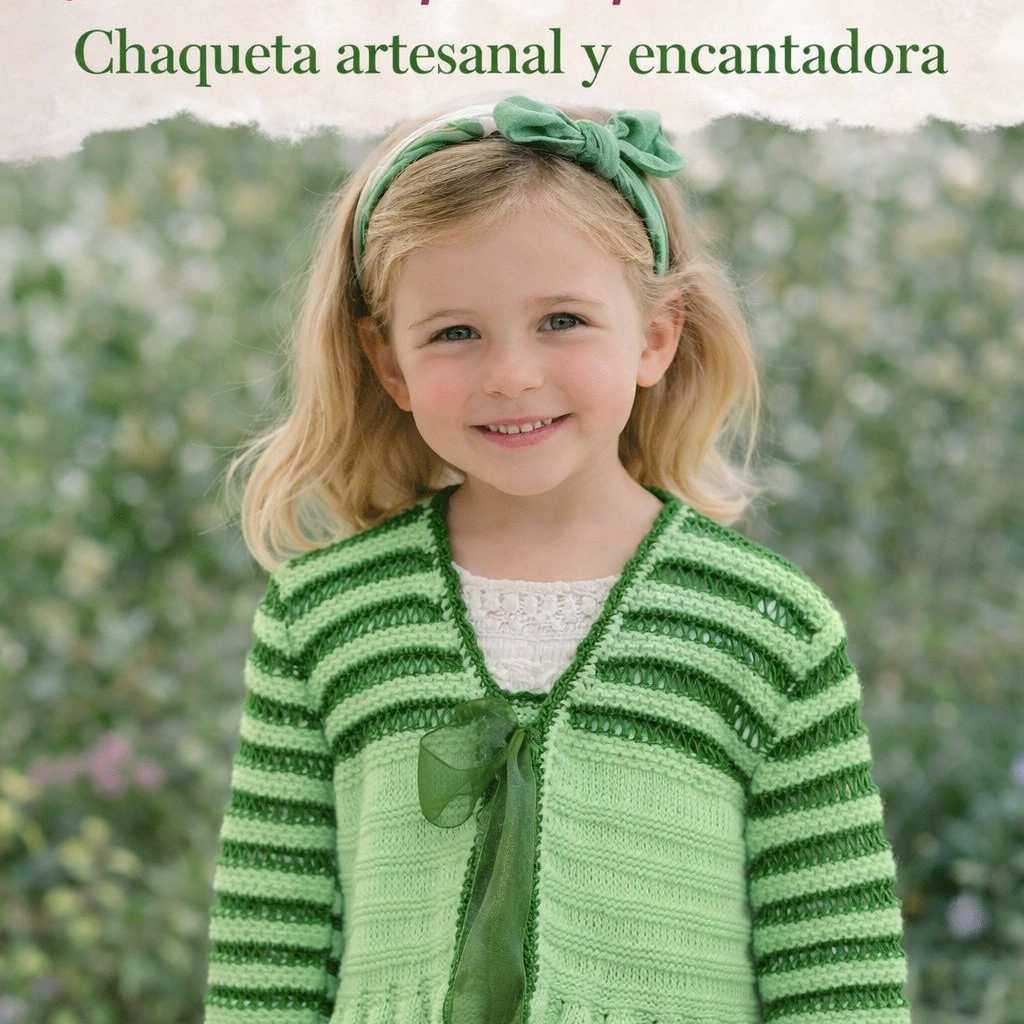 CHAQUETA VERDE ( TALLA 2-3 AÑOS)