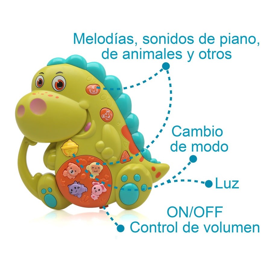 DINOSAURIO MUSICAL 3951 KIOKIDS