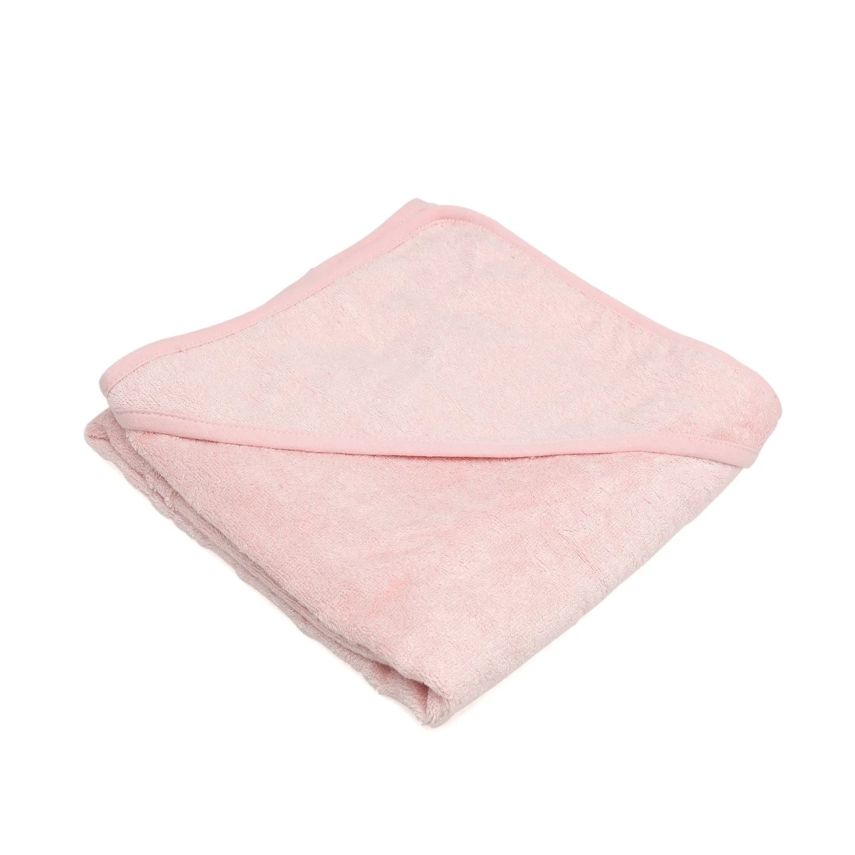 KIOKIDS 3636. TOALLA BAMBÚ DE BAÑO PARA BEBÉS ROSA