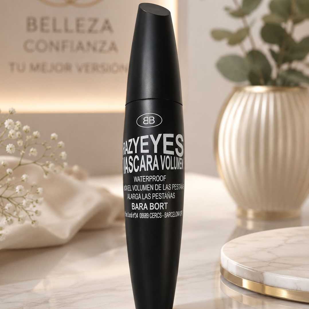 MÁSCARA DE PESTAÑAS VOLUMEN BARA BORT NEGRO