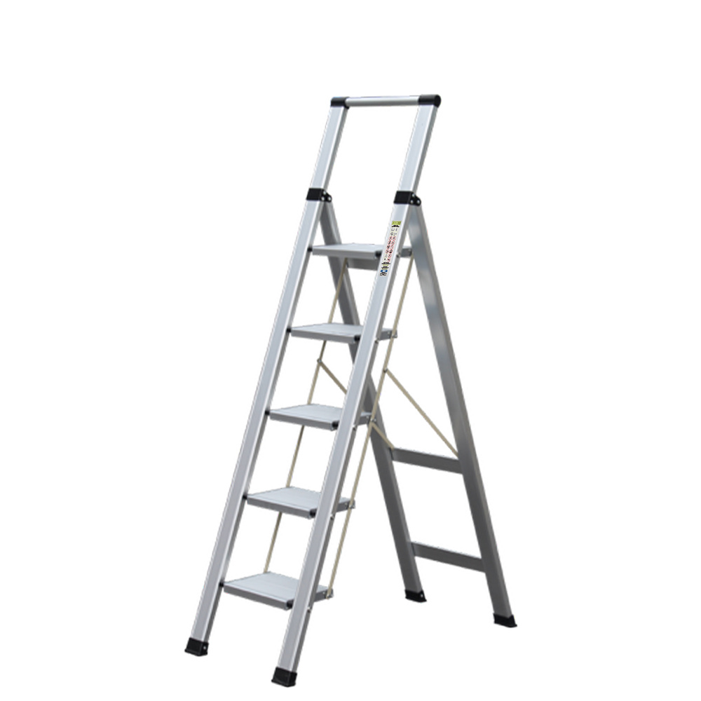 ESCALERA PLANA ALUMINIO 5 PELDAÑOS