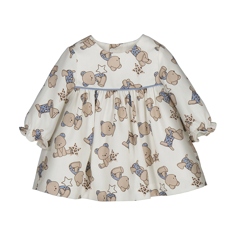 BEBÉ NIÑA 0 a 4 años. MAYORAL. VESTIDO FANTASÍA 15-02814-087 color DREAM BLUE