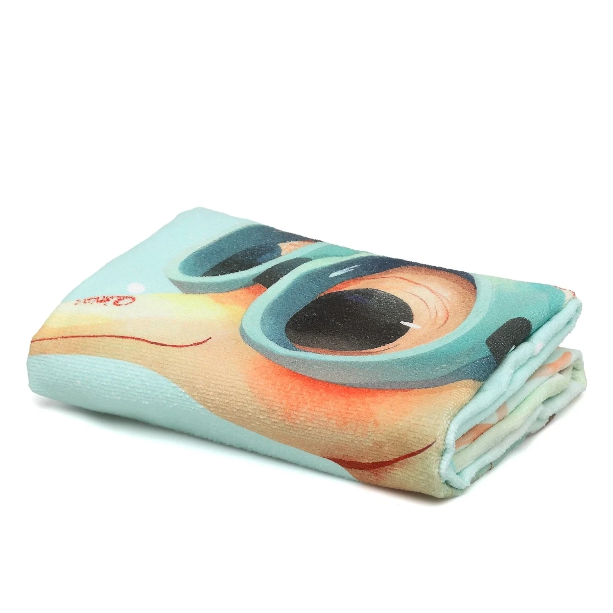 KIOKIDS 6227. TOALLA DE PLAYA PARA NIÑOS MENTA