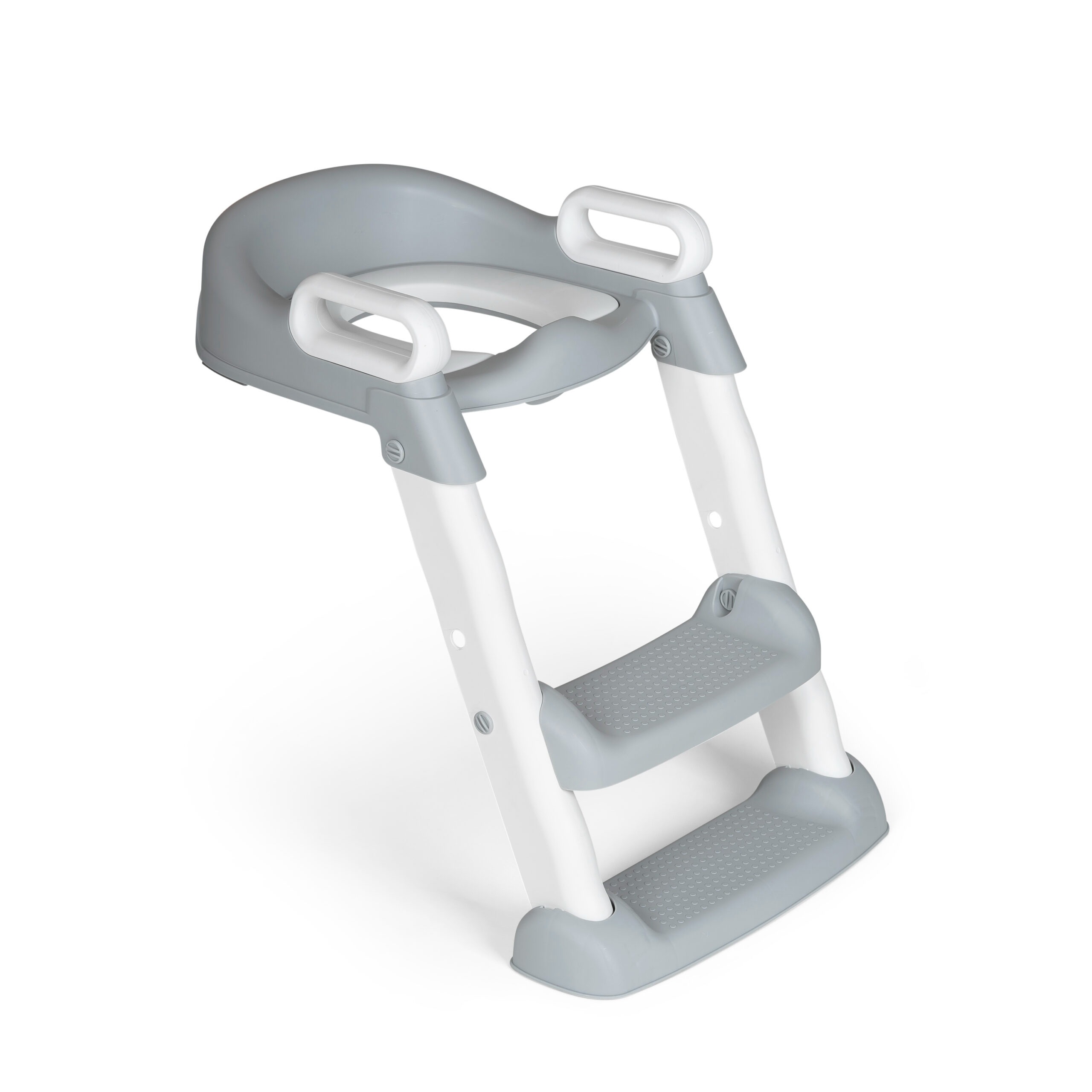 REDUCTOR WC ORINAL CON ESCALERA 30419 GRIS BLANCO INNOVACIONES MS