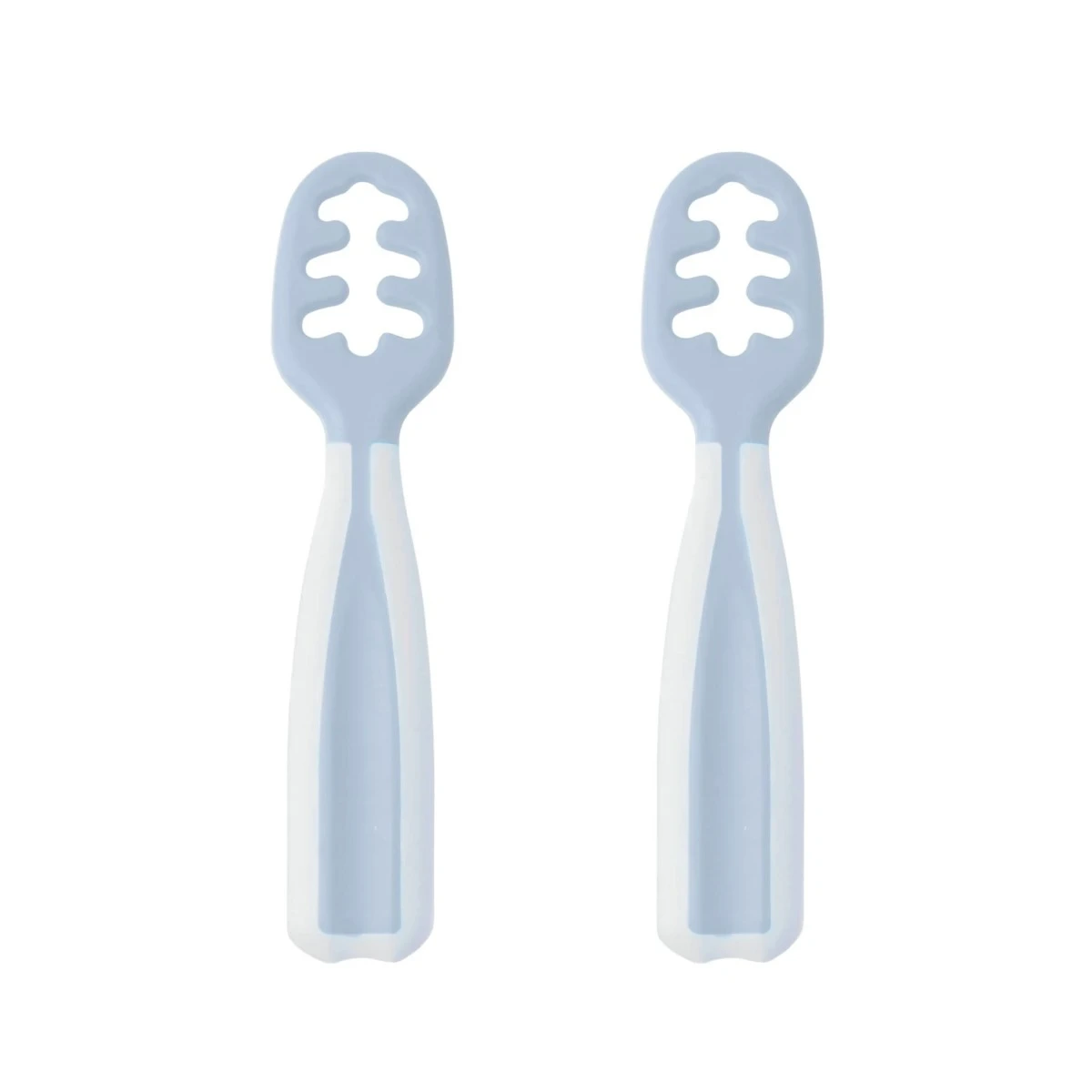 KIOKIDS 3586. SET 2 PRECUCHARAS AZUL PARA BEBÉS