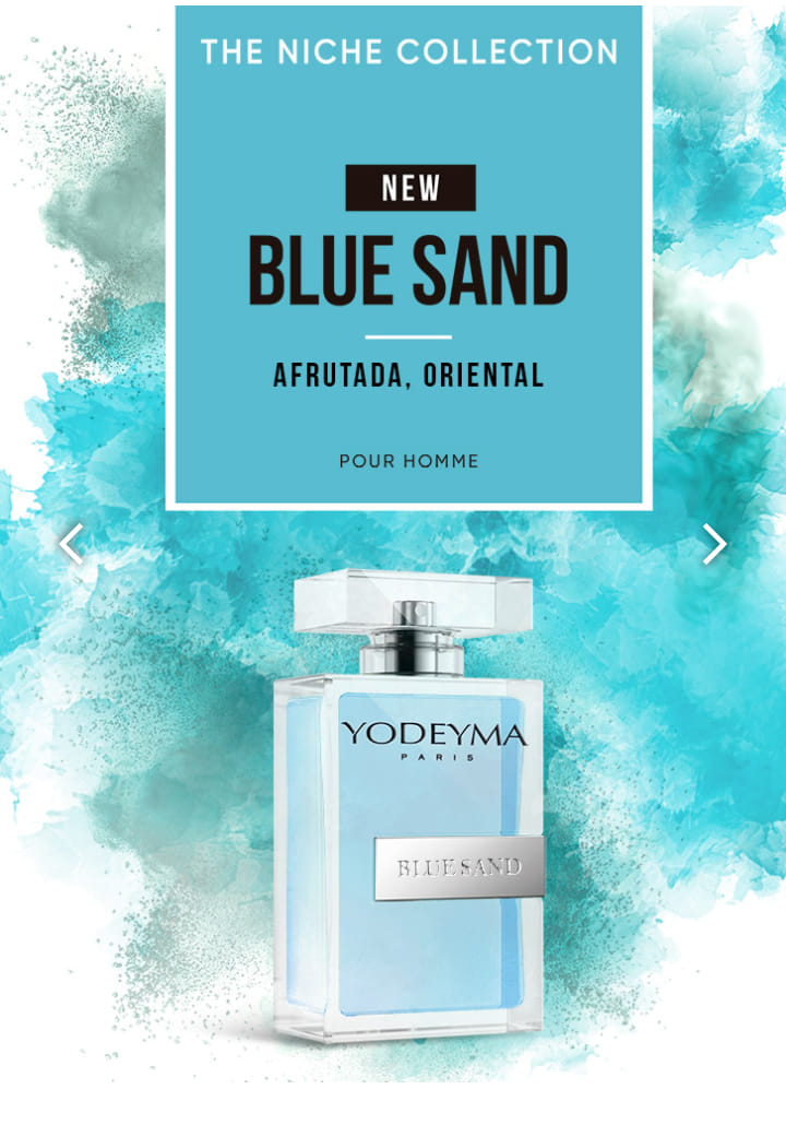 PERFUME HOMBRE YODEYMA ` BLUE SAND`