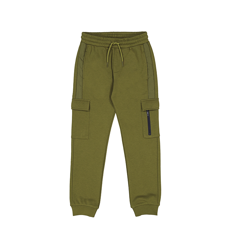 CHICO 8 a 18 años PANTALON DEPORTIVO CONTRASTE 14-07536-053 color KHAKI MAYORAL