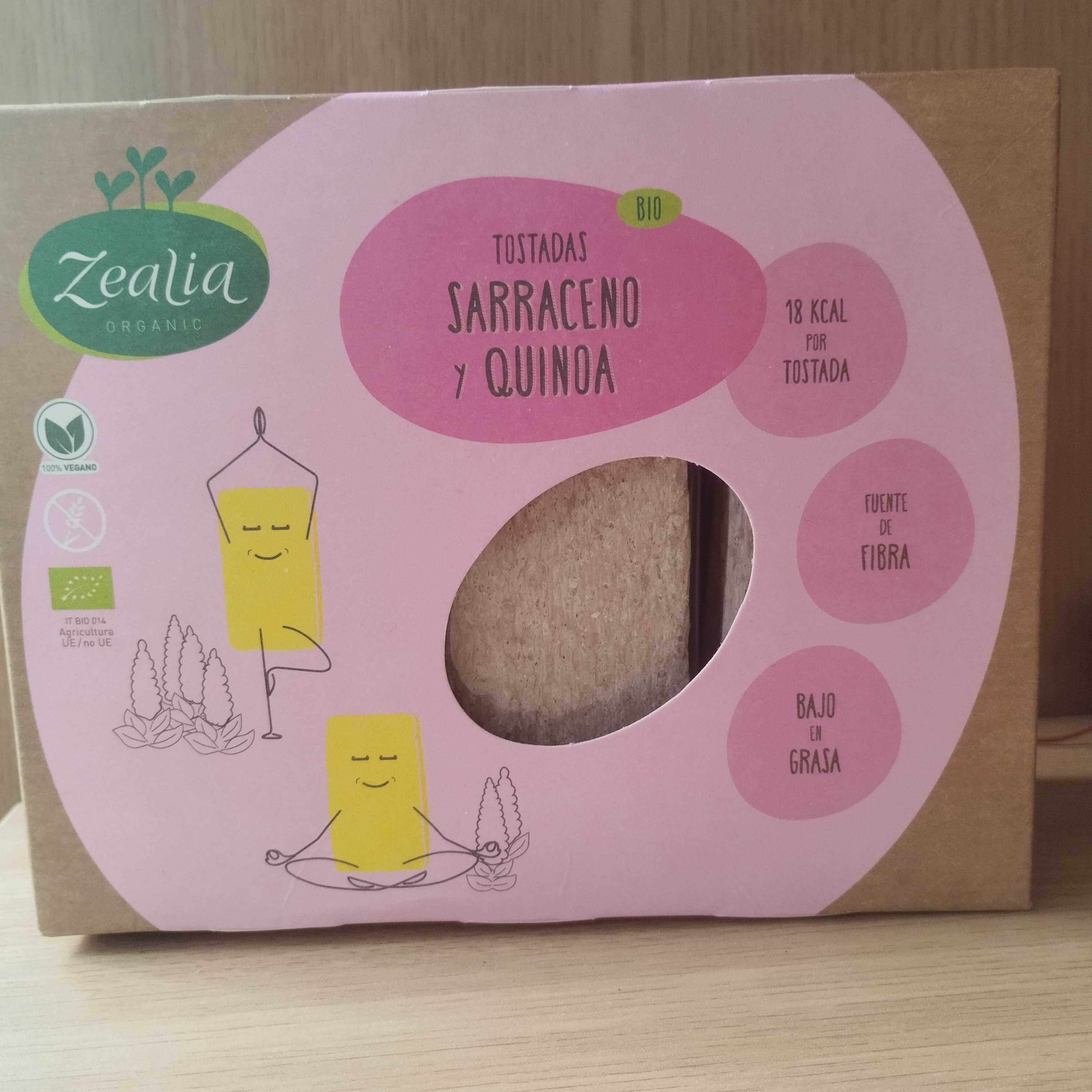 Tostadas Sarraceno Quinoa s/gluten 120g