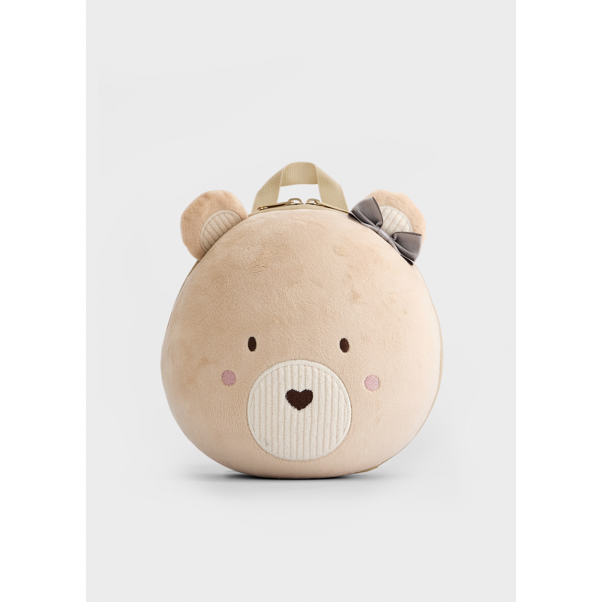 MAYORAL 16-10268-048. MOCHILA OREJITAS BEBÉ COLOR BISCUIT