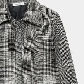 ABRIGO PAÑO OXFORD MUJER