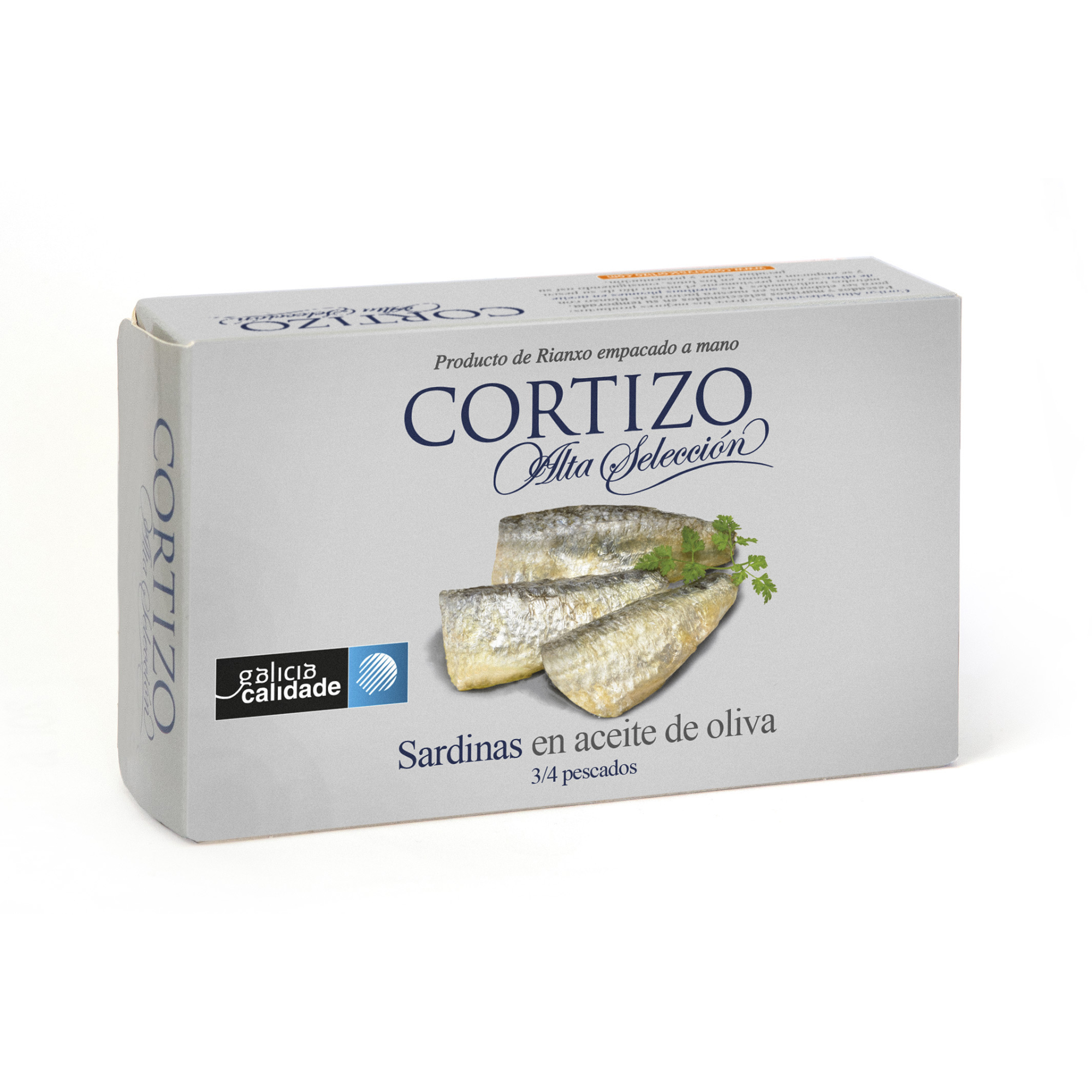 Conserva Gourmet de Sardina de Rianxo en aceite de oliva.