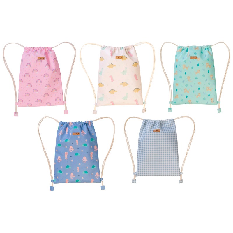 MOCHILA SACO 7502 VERDE SARO