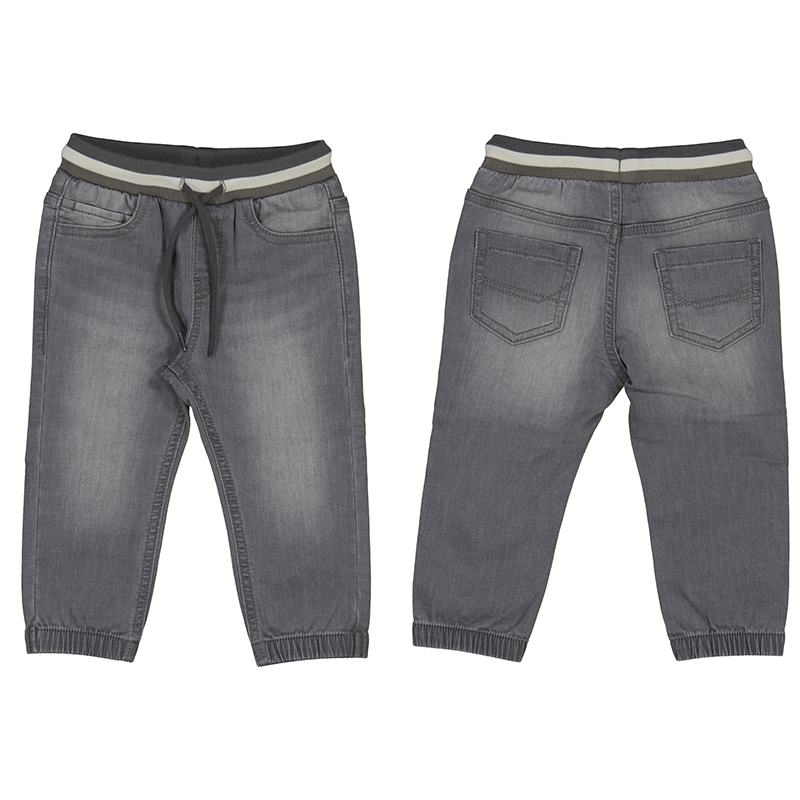 BEBÉ NIÑO 6 a 36 meses PANTALON JOGGER SOFT DENIM 14-02534-049 color GRIS CLARO MAYORAL