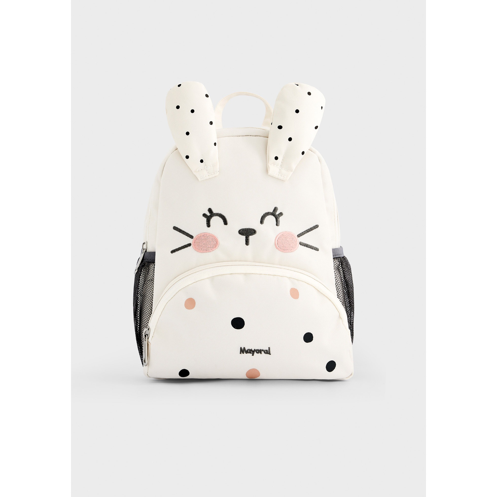 MAYORAL 16-09162-082. MOCHILA GUARDERÍA ANIMALITOS BEBÉ COLOR CONEJO