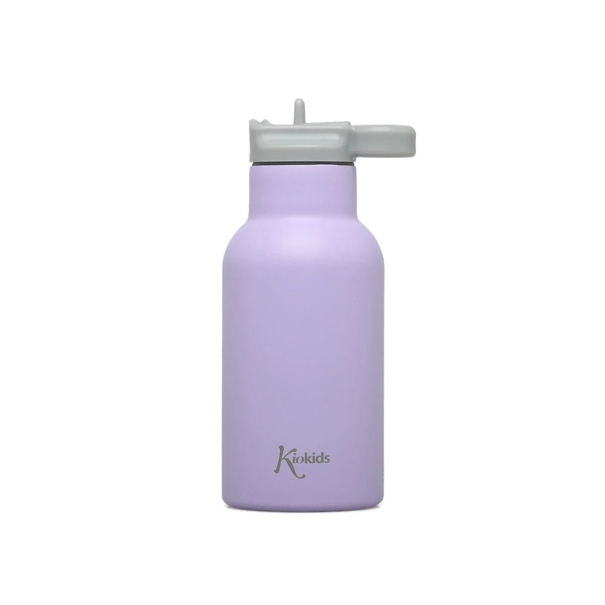 KIOKIDS 5089. BOTELLA LAVANDA DE ACERO INOXIDABLE 350ML